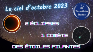 Lire la suite à propos de l’article Le ciel d’octobre 2023