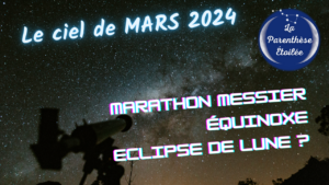 Lire la suite à propos de l’article Éphémérides astronomiques de mars 2024